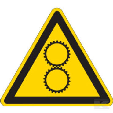 Pictogram 299 triangle - “Dangerous rotating parts”